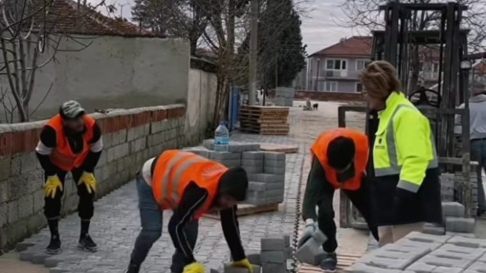 Bozkurt Belediyesi yol yapım çalışmaların başladı