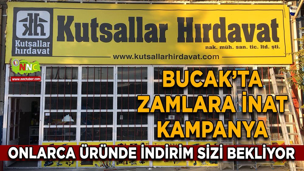 Bucak’ta zamlara inat kampanya Onlarca üründe indirim sizi bekliyor