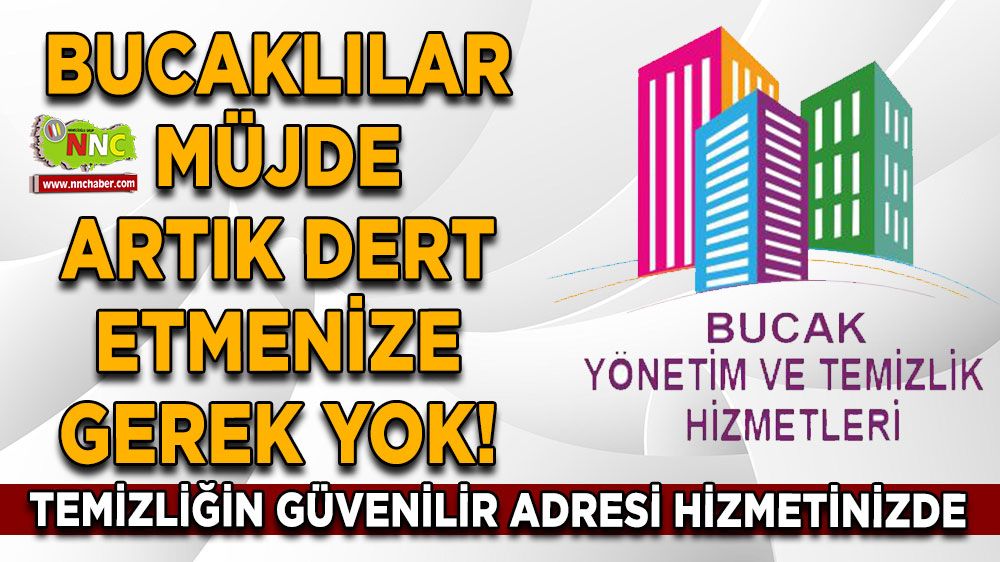 Bucaklılar müjde artık dert etmenize gerek yok! Temizliğin güvenilir adresi hizmetinizde