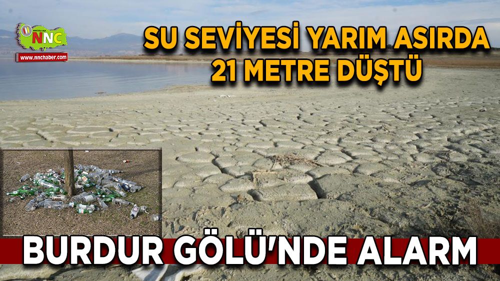 Burdur Gölü alarm veriyor Kuraklık, kirlilik ve iklim değişikliği tehdidi