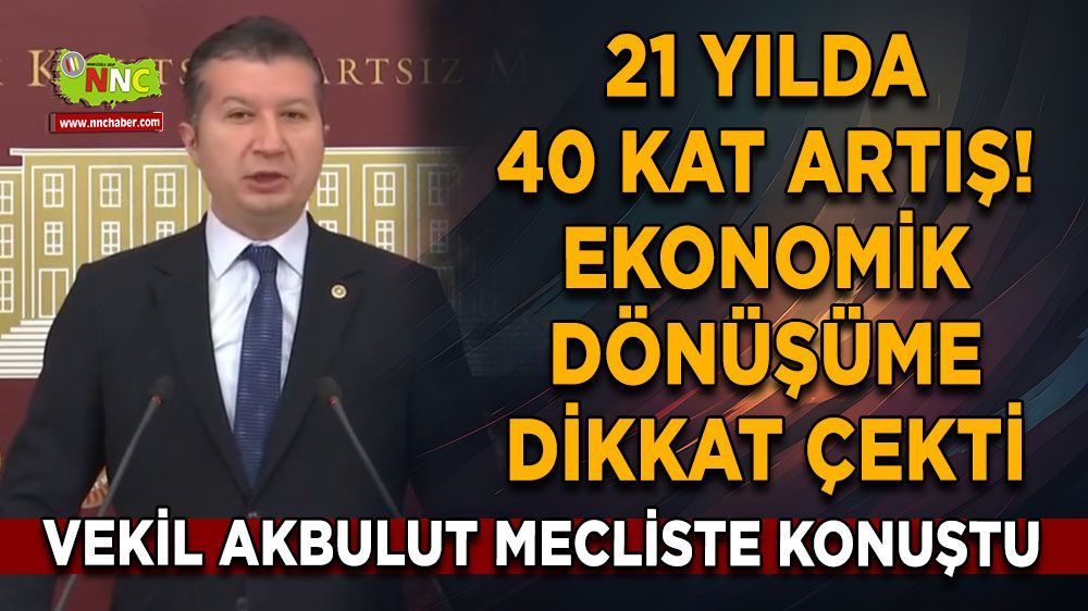 CHP Milletvekili İzzet Akbulut’tan TBMM’de çarpıcı ekonomi analizi