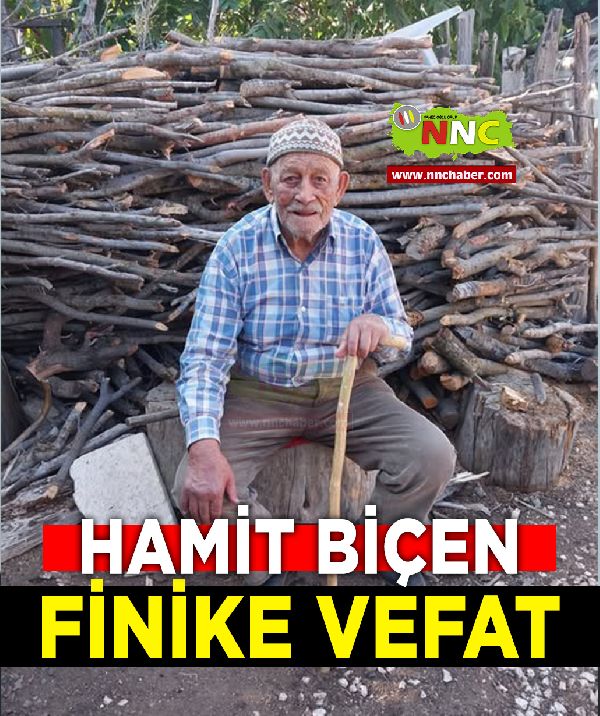 Finike Vefat Hamit Biçen