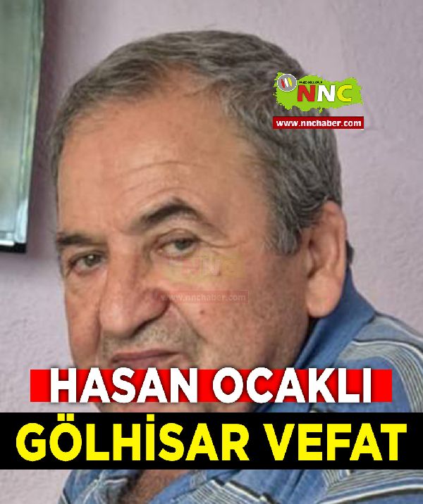 Gölhisar Vefat Hasan Ocaklı 