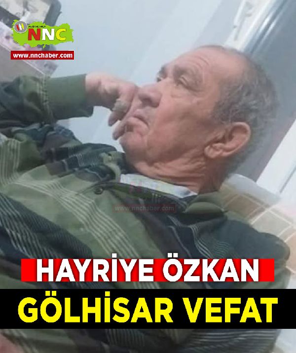 Gölhisar Vefat Hayriye Özkan