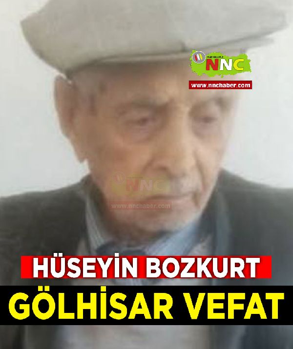 Gölhisar Vefat Hüseyin Bozkurt