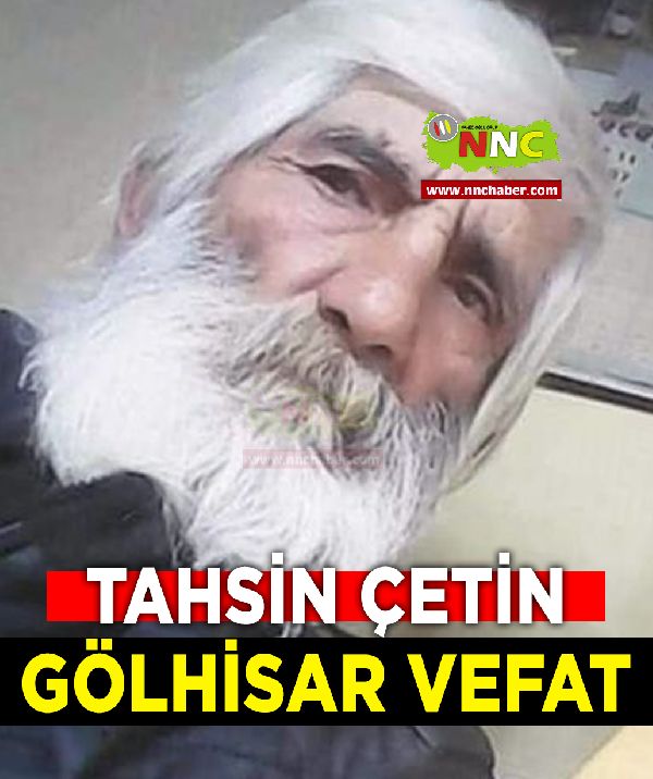 Gölhisar Vefat Tahsin Çetin