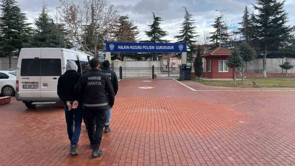 Isparta'da uyuşturucu operasyonu 