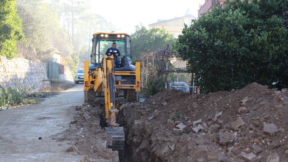 Kemer Aslanbucak’a yeni içme suyu hattı Yaşam kalitesi artıyor