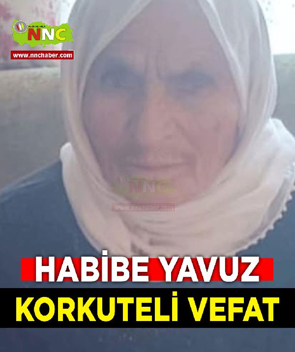 Korkuteli Vefat Habibe Yavuz