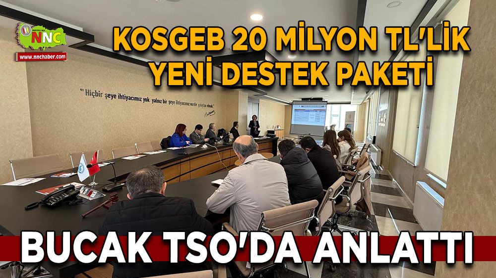 KOSGEB'den Burdur KOBİ'lerine 20 Milyon TL destek! Başvurular başladı