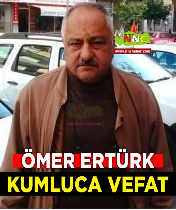 Kumluca Vefat Ömer Ertürk