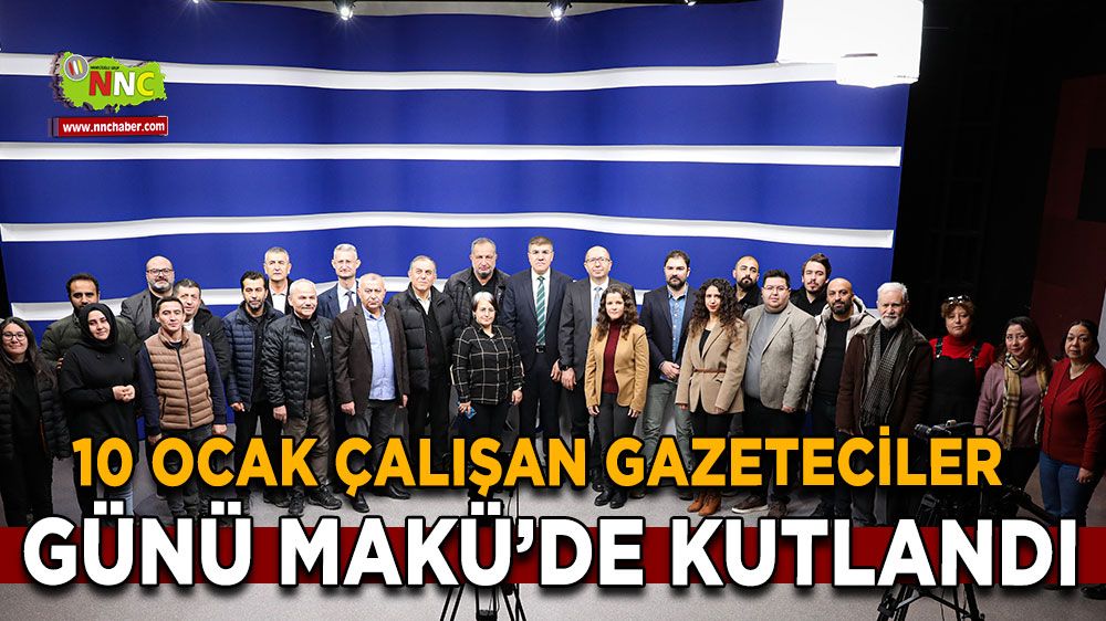 MAKÜ'de 10 Ocak çalışan gazeteciler günü