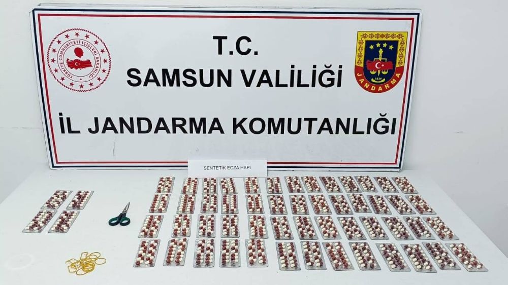 Samsun'da jandarmadan uyuşturucu ticaretine yönelik operasyon