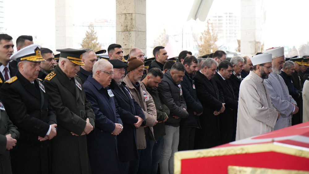 Şehit Astsubay Ufuk Akıncı Ankara'da son yolculuğuna uğurlandı