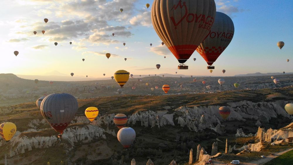 Türkiye, 2024'te Balon turizminde yeni bir rekor kırdı: 933 bin yolcu