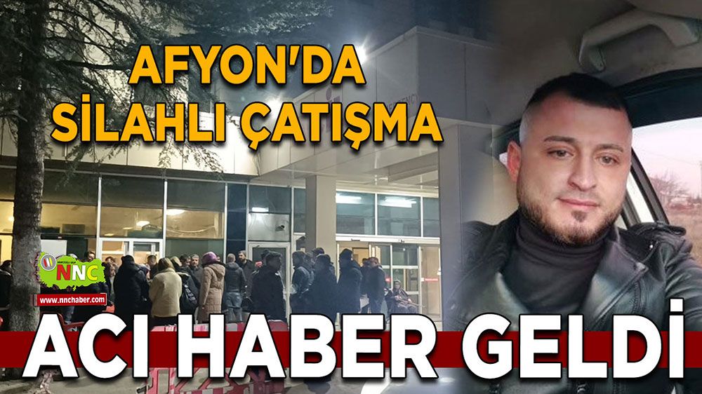 Afyon'da silahlı çatışma Akaryakıt istasyonunda vuruldu Acı haber geldi