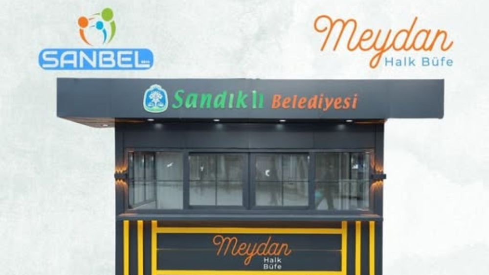 Afyon  Sandıklı'da “Meydan Halk Büfe” Hizmete Giriyor! Ekmek  Simit Poğaça şok fiyatlarla satışta 