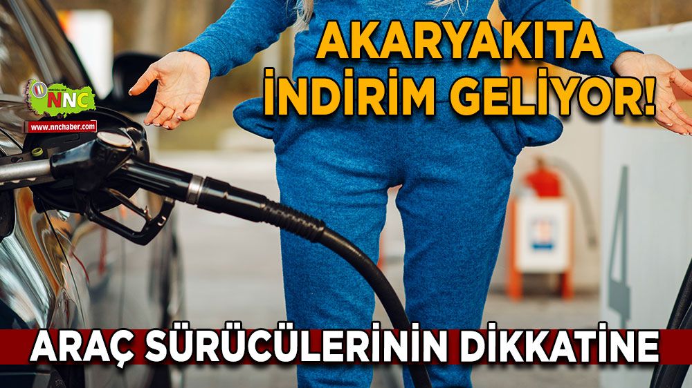 Akaryakıta indirim geliyor! İşte akaryakıta gelen indirim miktarı