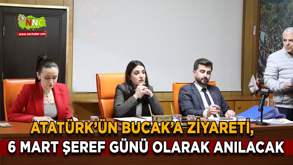 Atatürk’ün Bucak’a ziyareti, 6 Mart Şeref Günü olarak anılacak