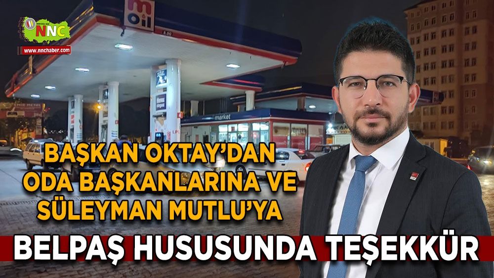 Başkan Oktay’dan oda başkanlarına ve Süleyman Mutlu’ya BELPAŞ hususunda teşekkür