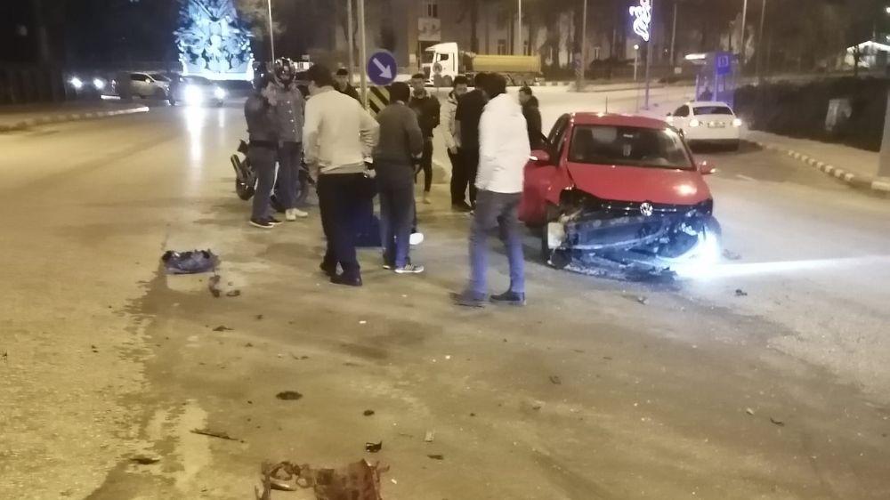 Bilecik'te trafik kazası! 1 kişi yaralandı