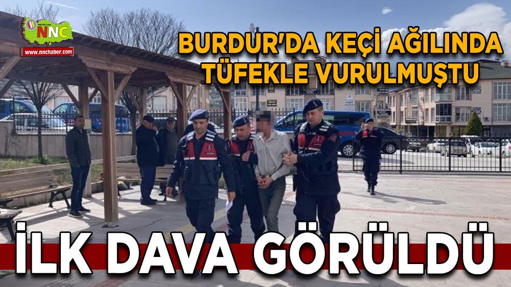 Burdur'da keçi ağılında ölü bulunmuştu İlk dava görüldü