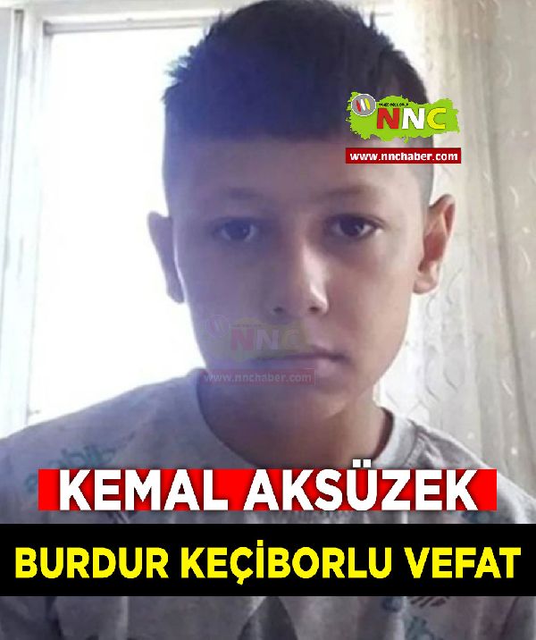 Burdur Keçiborlu Vefat Kemal Aksüzek 