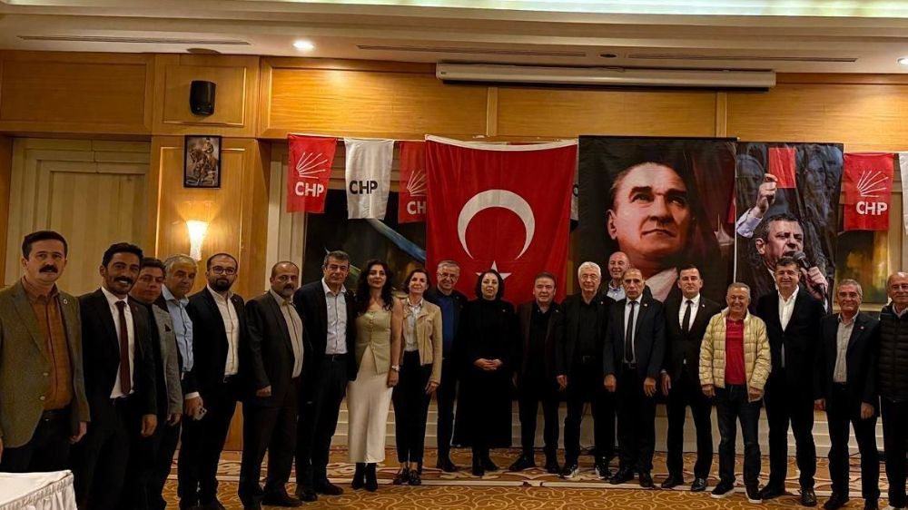 CHP Antalya İlçe Başkanları Toplantısı  yapıldı 