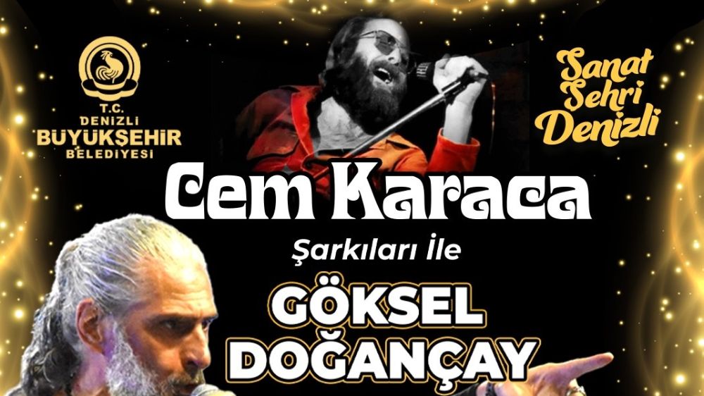 Denizli’de Cem Karaca anısına konser düzenlenecek