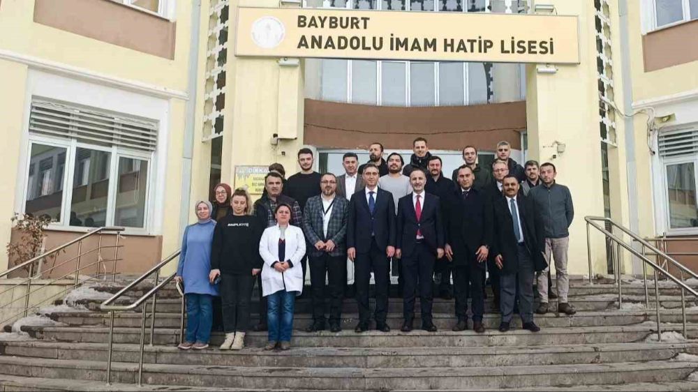 Din Öğretimi Genel Müdür Yardımcısı Özkan’dan Bayburt Anadolu İmam Hatip Lisesine ziyaret