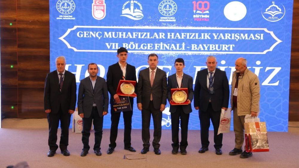 Genç Muhafızlar Hafızlık Yarışması  Bölge  finali Bayburt’ta yapıldı