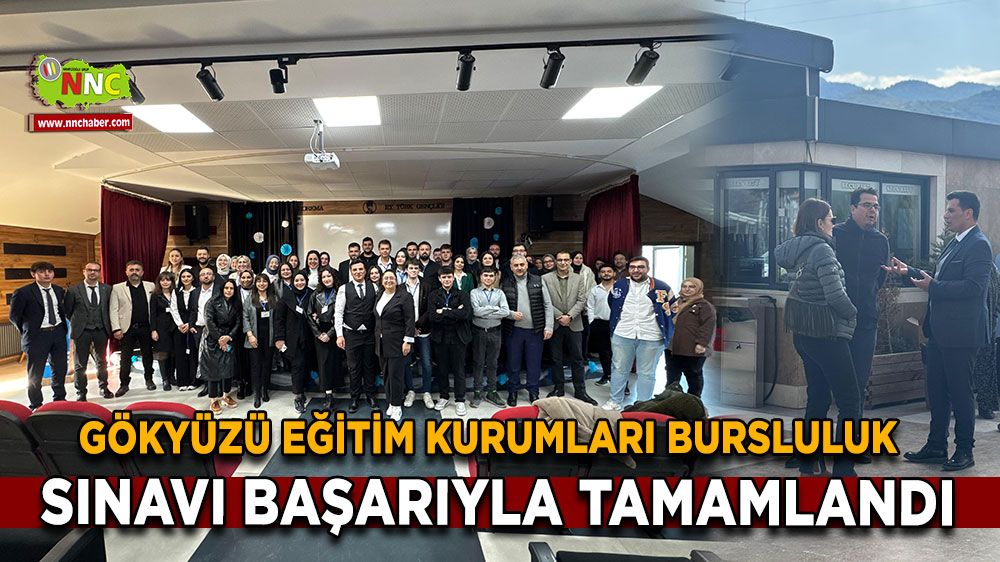 Gökyüzü Eğitim Kurumları bursluluk sınavı başarıyla tamamlandı