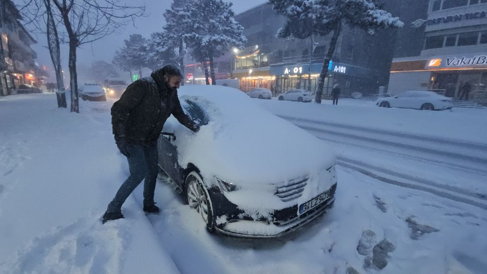 Kastamonu'da 4 ilçede eğitime kar engeli