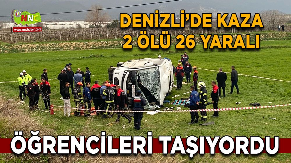 Son dakika kaza haberi! İçerisinde öğrenciler vardı tarlaya uçtu ölü ve yaralılar var