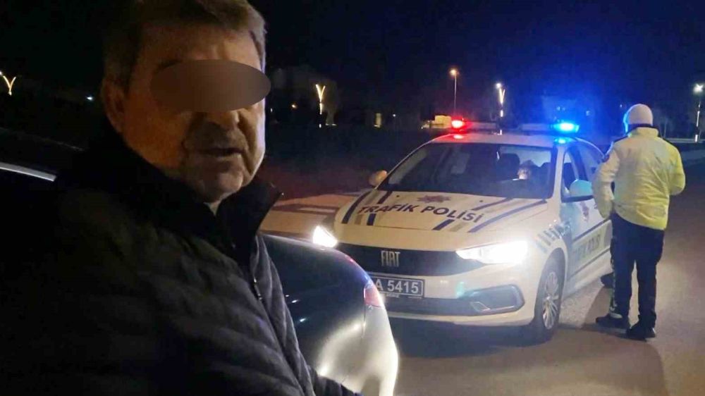 Ters yola girip "dur" ihtarına uymadı, ceza kesileceğini duyunca  "Biz Şahinci gibi değiliz" dedi