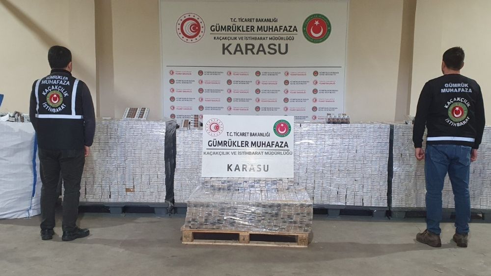 Ticaret Bakanlığı Gümrük Muhafaza ekiplerinden kaçakçılık operasyonu