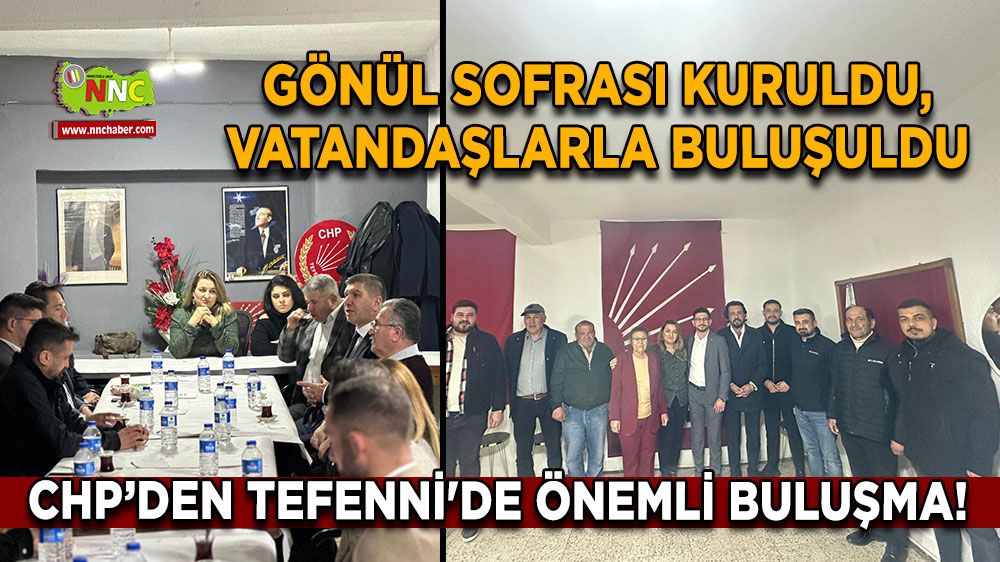 Başkan Oktay önderliğinde Tefenni'de önemli buluşma! Gönül sofrası kuruldu, vatandaşlarla buluşuldu