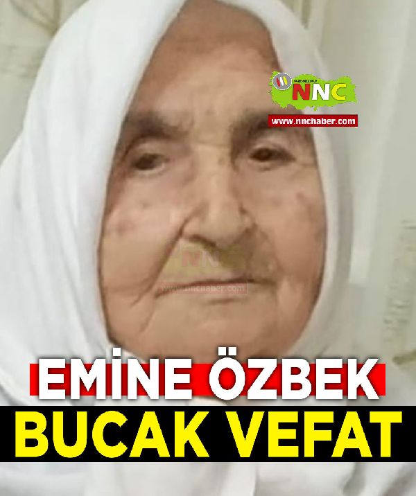 Bucak Vefat Emine Özbek