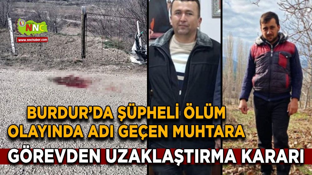 Burdur'da traktör kazası gizlenip motosiklet kazası iddiası kuruldu, Muhtar görevden alındı