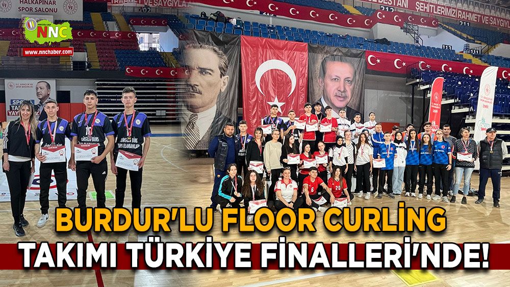 Burdur'lu Floor Curling Takımı Türkiye Finalleri'nde!