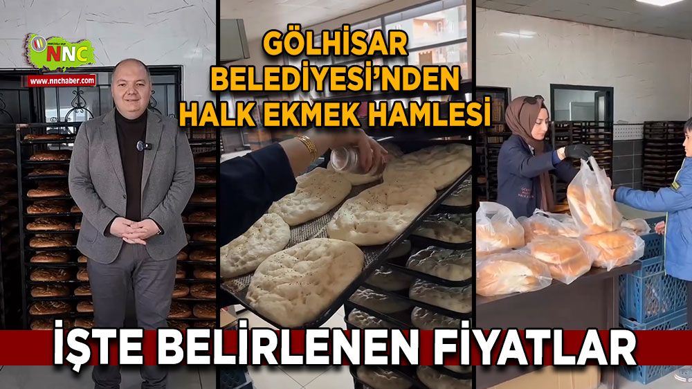 Gölhisar Belediyesi’nden halk ekmek hamlesi! İşte belirlenen fiyatlar