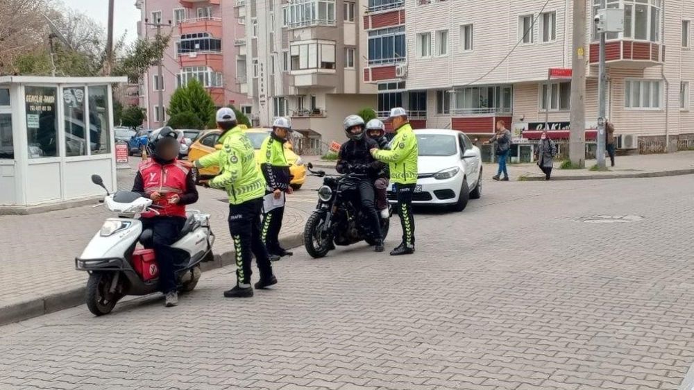 Kırklareli trafik denetimi: 88 sürücüye ceza