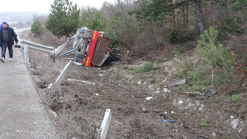 Tavşanlı’da trafik kazası, 1 yaralı