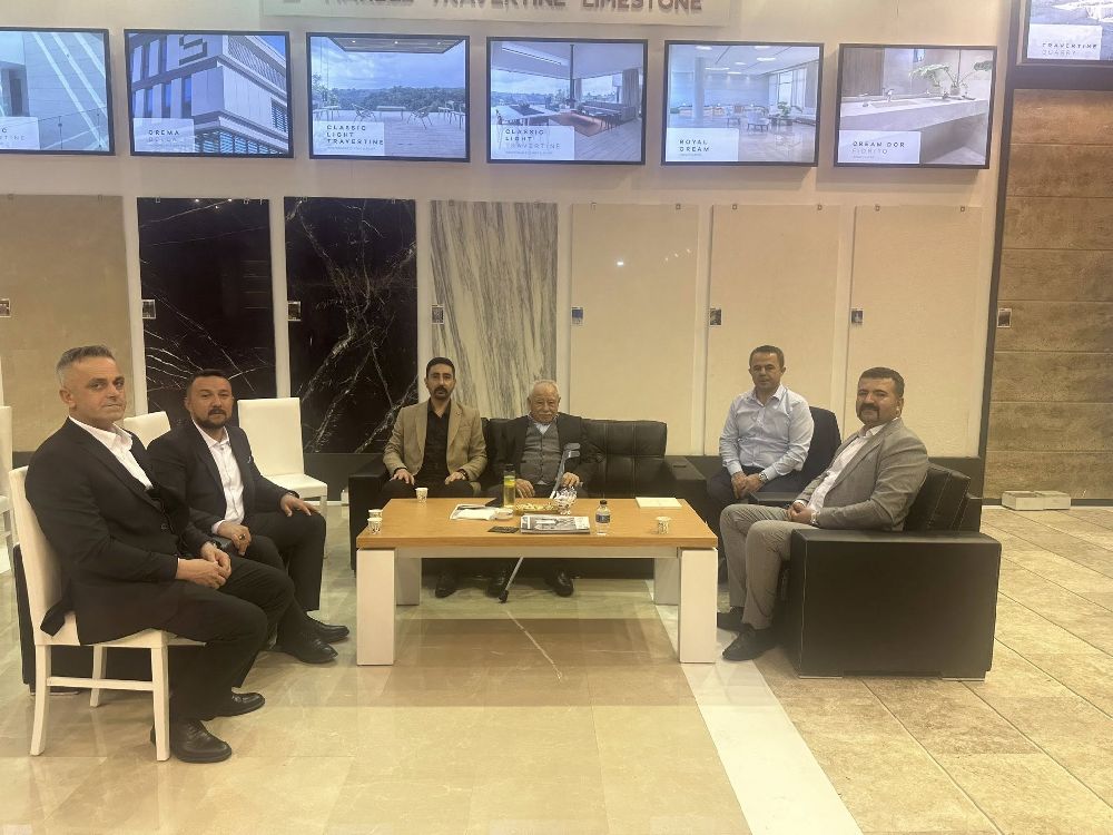 Başkan Kahraman'dan Marble İzmir Fuarı’nda Firmalara destek ziyareti