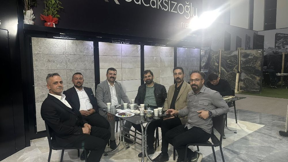 Başkan Kahraman'dan Marble İzmir Fuarı’nda Firmalara destek ziyareti