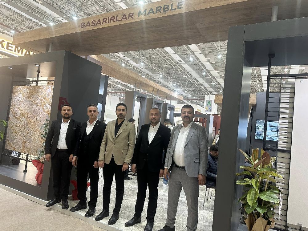 Başkan Kahraman'dan Marble İzmir Fuarı’nda Firmalara destek ziyareti