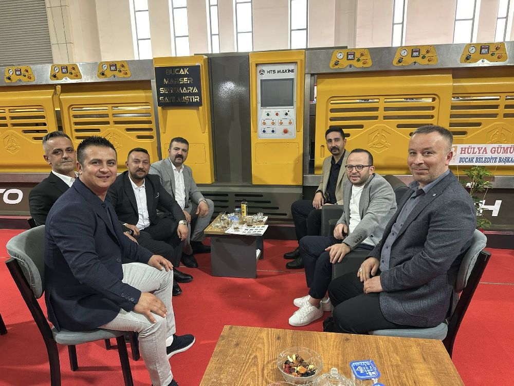 Başkan Kahraman'dan Marble İzmir Fuarı’nda Firmalara destek ziyareti