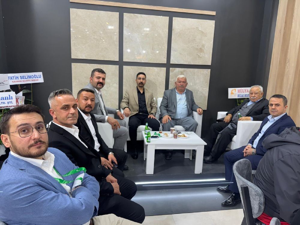 Başkan Kahraman'dan Marble İzmir Fuarı’nda Firmalara destek ziyareti