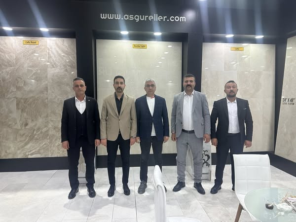 Başkan Kahraman'dan Marble İzmir Fuarı’nda Firmalara destek ziyareti