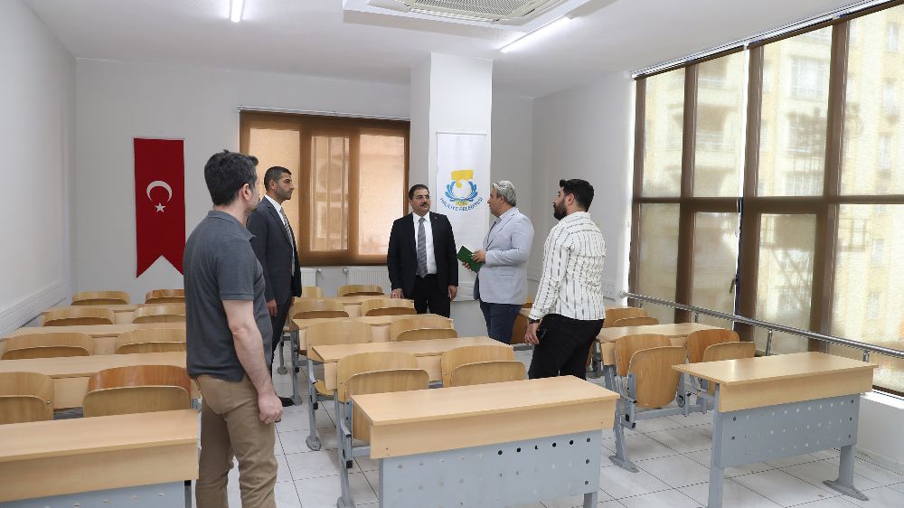 Belediyenin hedefi Türkiye’de derece yapacak öğrenciler yetiştirmek